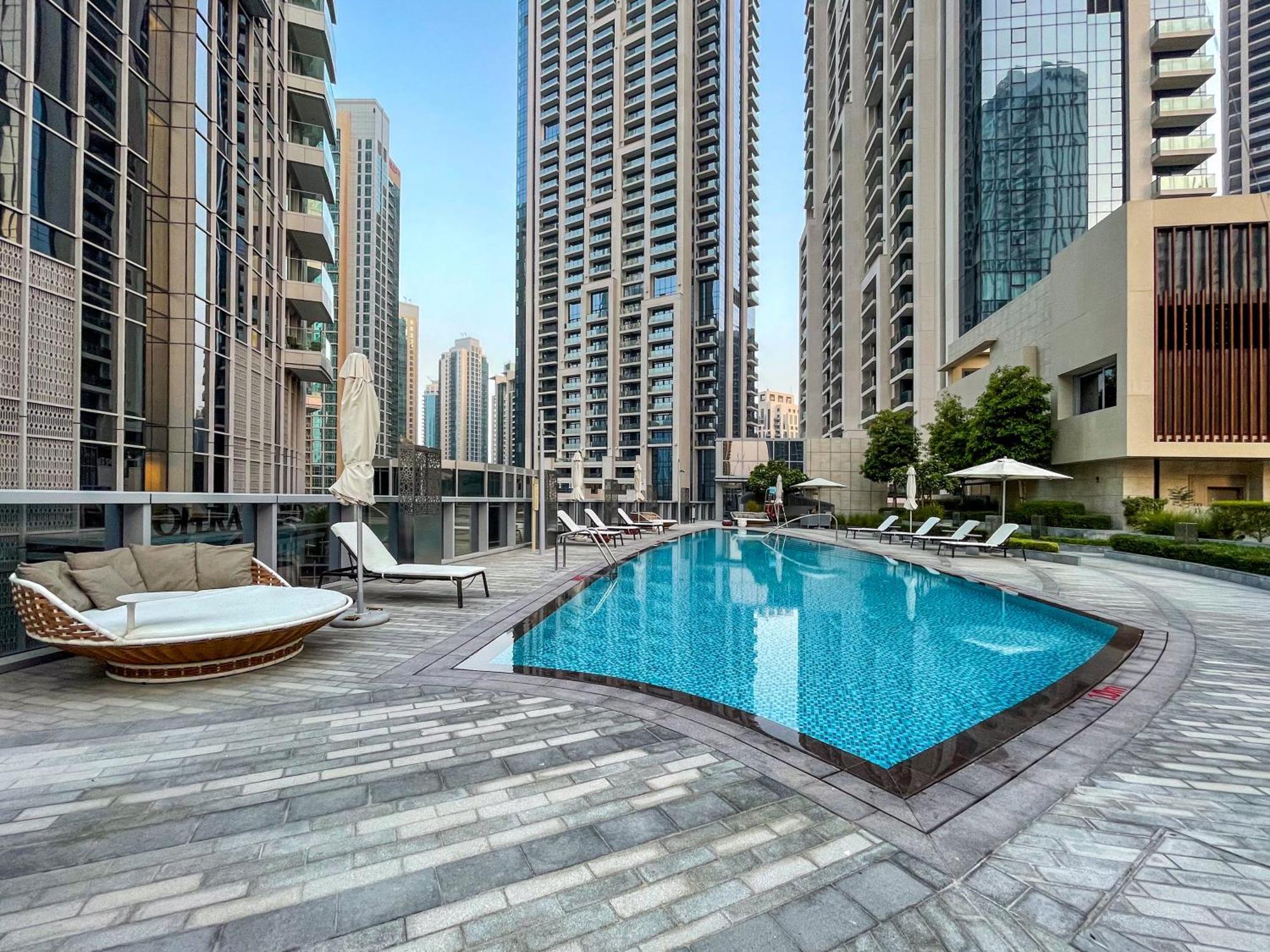 Maison Privee - Ultimate Living With Front-Row Views Of Burj Khalifa & Dubai Fountains Buitenkant foto